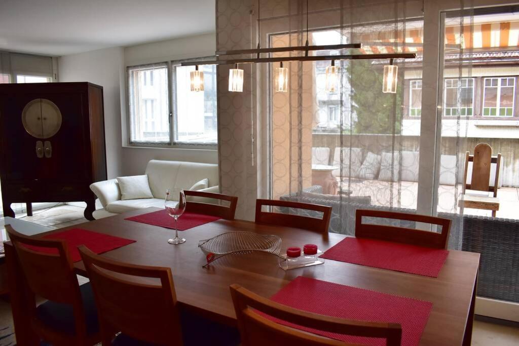 Modern Apartment 모던 펜션 Інтерлакен Екстер'єр фото
